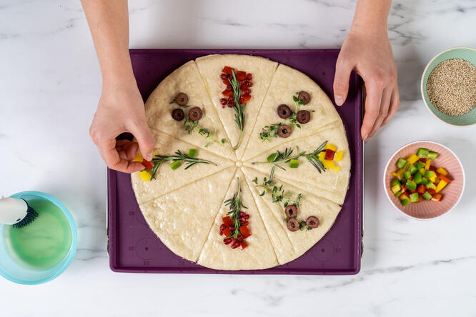 Tupperware Fougasse maison 