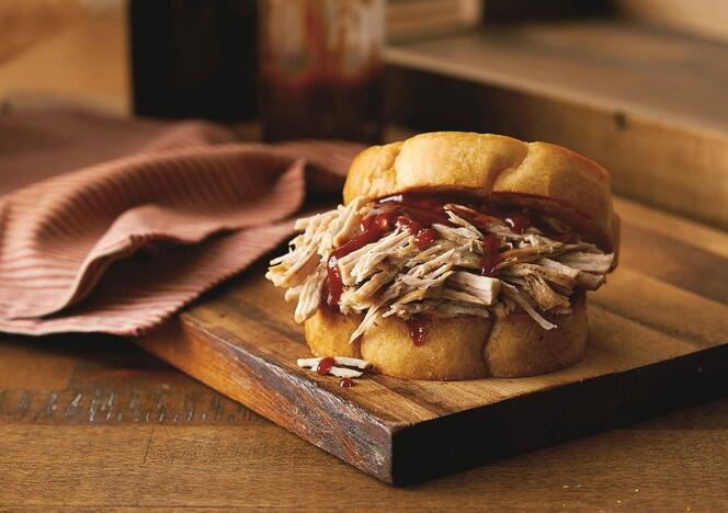 Tupperware Sandwich au Pulled Pork  