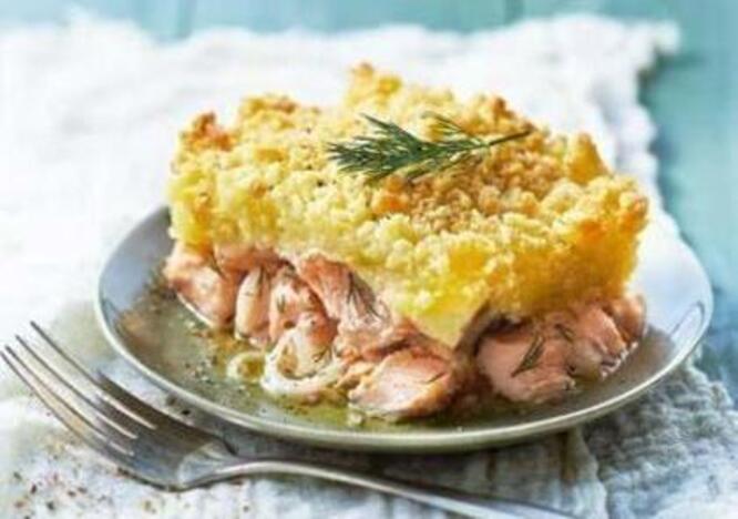 Tupperware Gratin de poisson et pomme de terre 