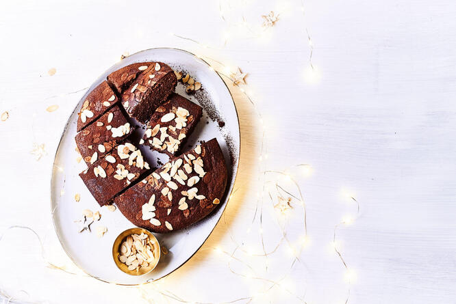 Tupperware Gâteau au chocolat et aux amandes 