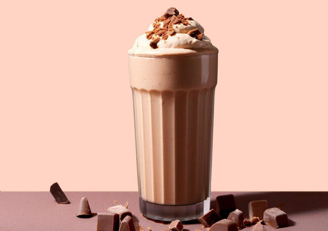 Tupperware Milkshake chocolat et beurre de cacahuètes 