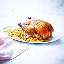 Poulet mit Selleriegemüse