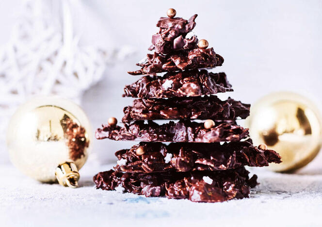 Tupperware Schokoladen-Weihnachtsbaum 