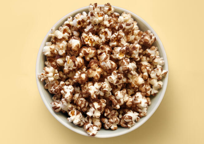 Tupperware Schokoladen Popcorns 