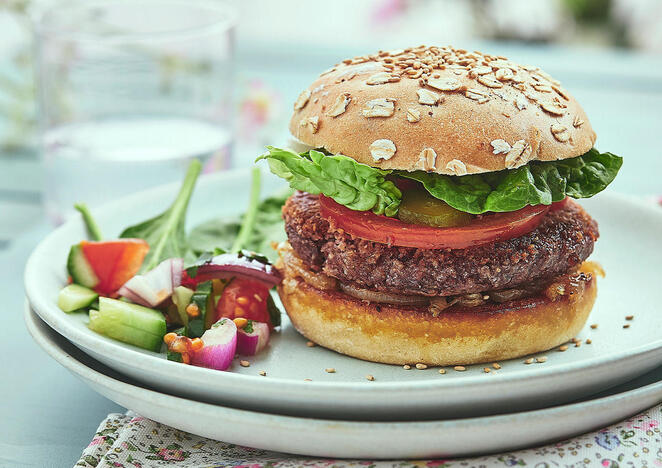 Tupperware Burger de haricots rouges 