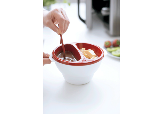 Tupperware 2 in 1 Schokoladen-Fondue 